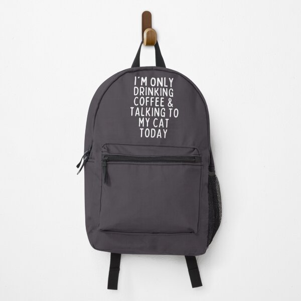 Item preview, Im Only Drinking Coffee and Talking To My Cat Today designed and sold by SunfullyYours.