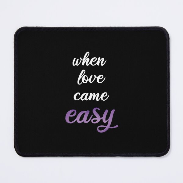 Item preview, One Word - WHEN LOVE CAME EASY designed and sold by eileendiaries.