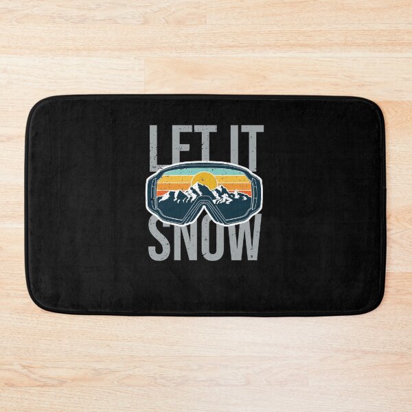 Item preview, Fun Ski Goggles Vintage Sunset Let it Snow Skiing Lovers designed and sold by MadrigueraSM-.