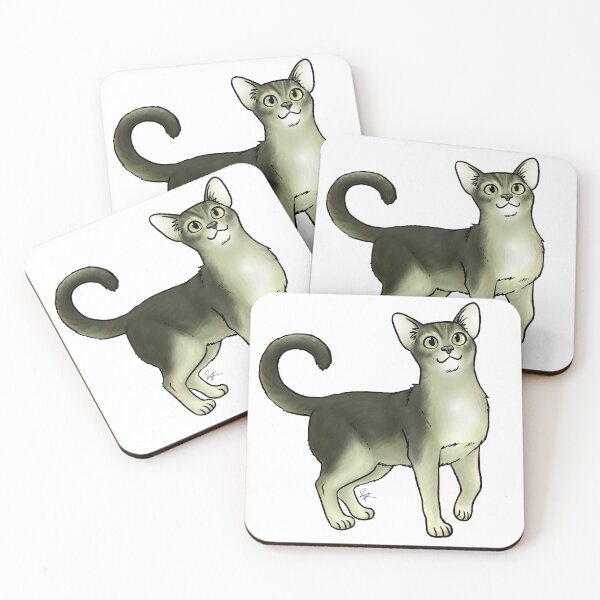Item preview, Cat - Abyssinian - Blue designed and sold by Jennifer Stolzer.