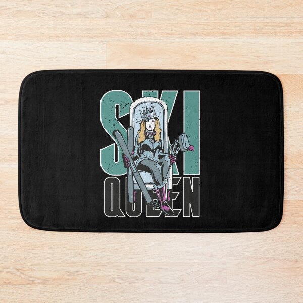 Item preview, Fun Ski Queen Skiing Lovers Winter Sports Season Cool Skier designed and sold by MadrigueraSM-.