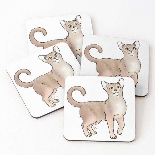 Item preview, Cat - Abyssinian - Fawn designed and sold by Jennifer Stolzer.