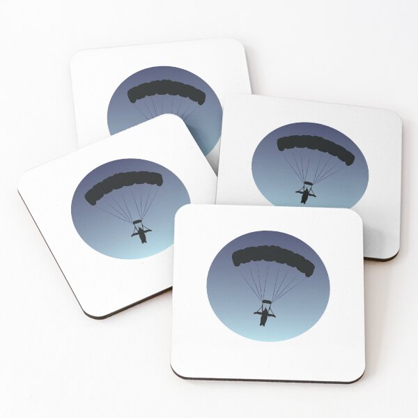 Item preview, Skydiving pinguin flying through the sky designed and sold by Idyllio.