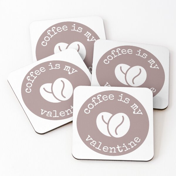 Item preview, Coffee Is My Valentine Coffee Bean Heart  designed and sold by hanyj732.