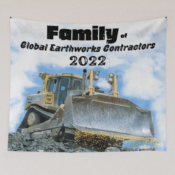 Item preview, Family of Global Earthworks Contractors 2022 designed and sold by schmerkers.