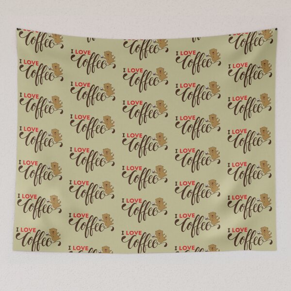 Item preview, I Love Coffee designed and sold by ChelleCreate.