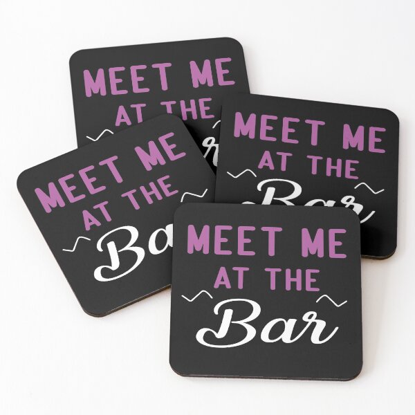 Item preview, Meet Me At The Bar Gift Idea For Muscular Friend designed and sold by KHABIRITI.
