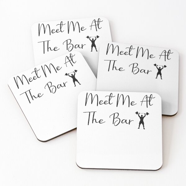Item preview, Meet Me At The Bar Gift Idea For Muscular Friend designed and sold by KHABIRITI.