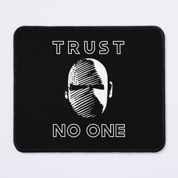 Item preview, Trust No One Metal Mask Dark Face Design designed and sold by mike-gray.