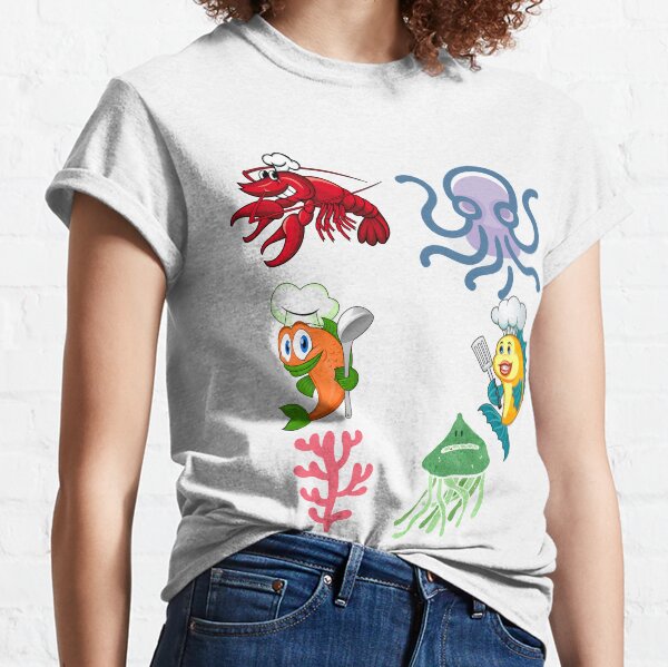 Item preview, hilarious sea creatures designed and sold by Hinny8.