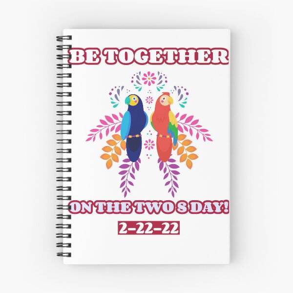 Item preview, Be together on the twosday 2-22-22 | Colourful Birds twosday designed and sold by TatianaLG.