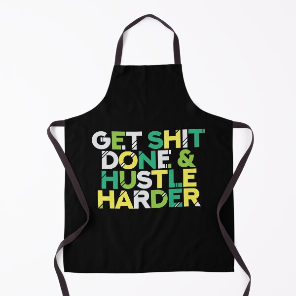 Item preview, Get Shit Done & Hustle Harder Hustler Quote designed and sold by Timcito.
