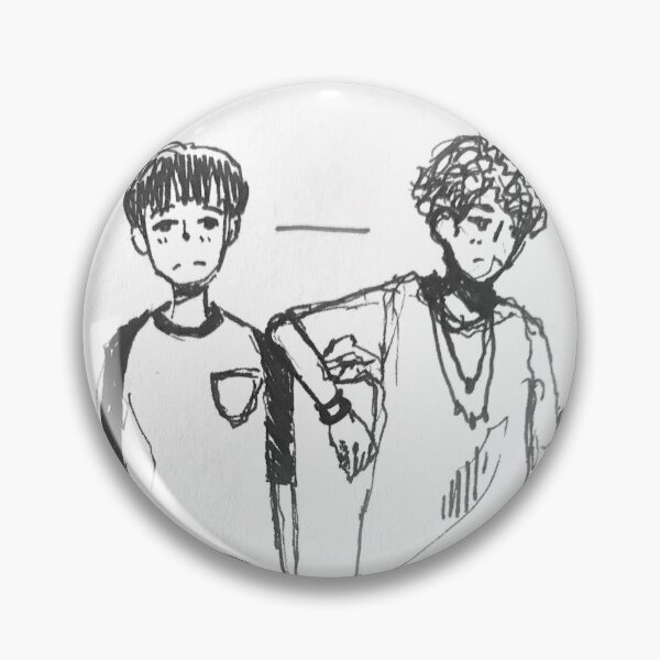 Item preview, two buds - doodle designed and sold by krystallrock.