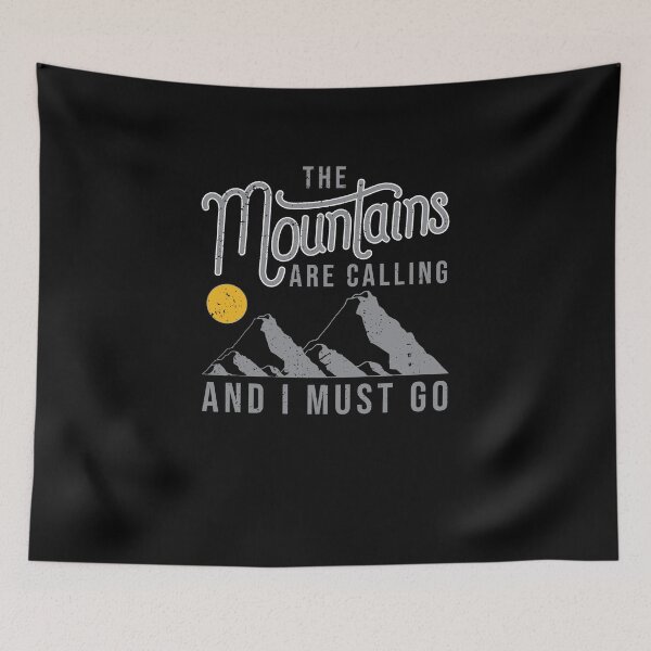 Item preview, Fun the Mountains Are Calling and I Must Go Winter Sports designed and sold by MadrigueraSM-.