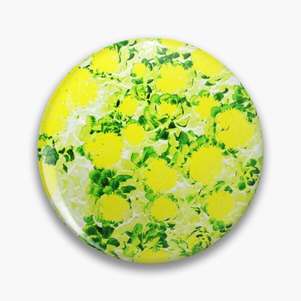 Item preview, Floral Motives with Yellow Flowers and Green Leaves designed and sold by IraNiva.
