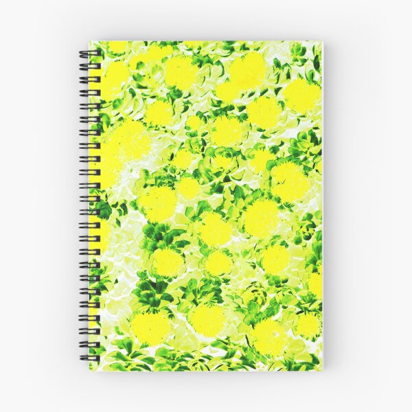 Item preview, Floral Motives with Yellow Flowers and Green Leaves designed and sold by IraNiva.