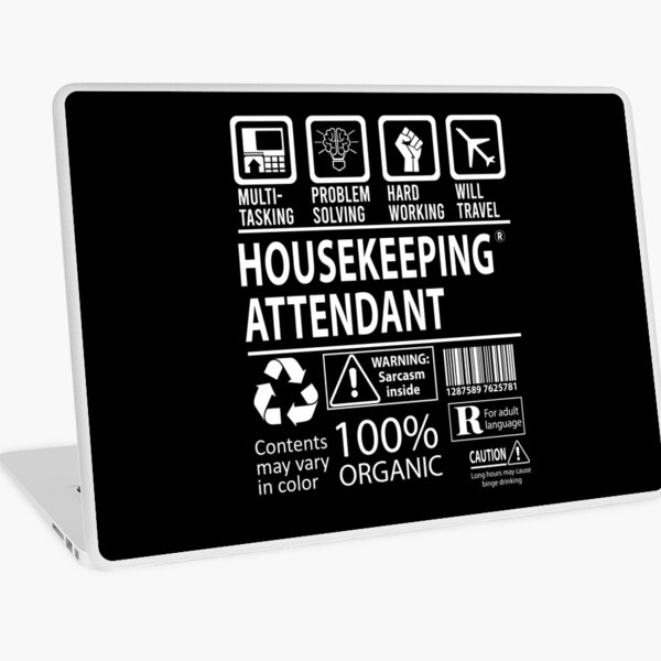 Item preview, Housekeeping Attendant T Shirt - MultiTasking Certified Job Gift Item Tee designed and sold by andahanson.