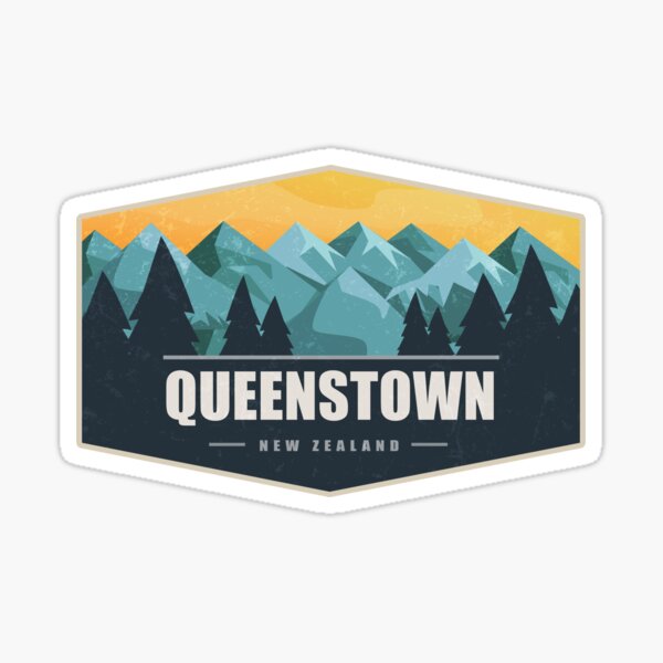 Item preview, Queenstown New Zealand Badge designed and sold by Mr. Slavchev.