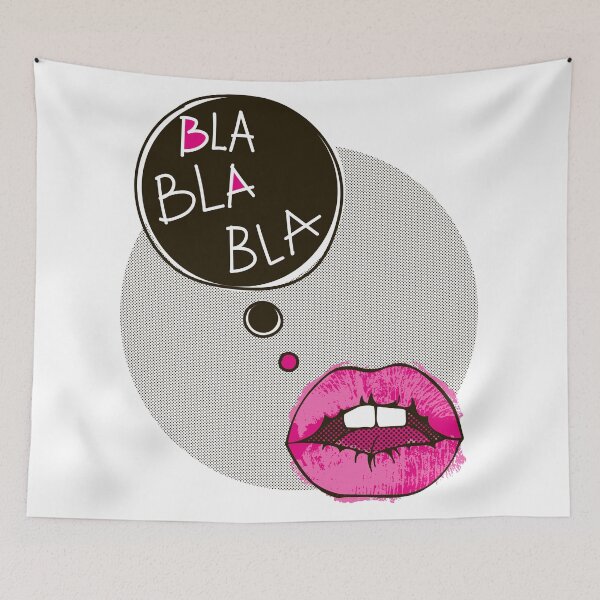 Item preview, Bla bla bla designed and sold by pnkpopcorn.