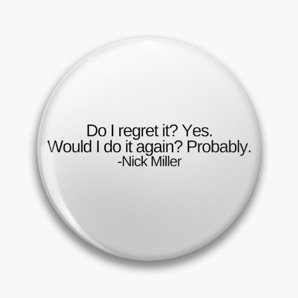 Item preview, Do I regret it? Yes would I do it again? probably designed and sold by KarolinaPaz.