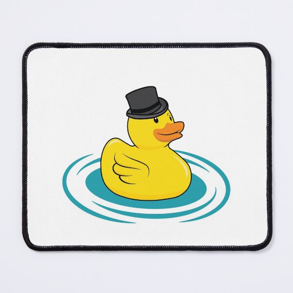 Item preview, Angry rubber duck with a tophat designed and sold by Idyllio.