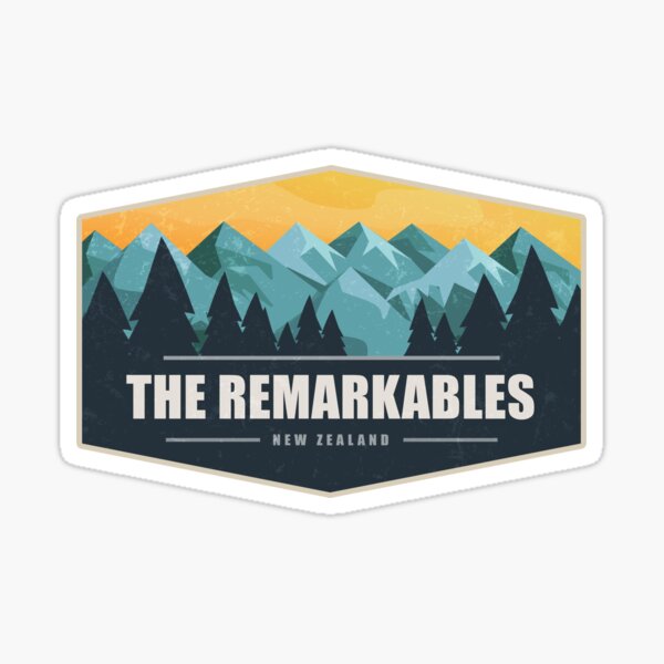 Item preview, The Remarkables New Zealand Badge designed and sold by Mr. Slavchev.
