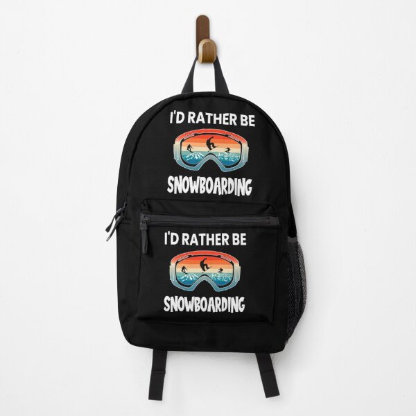 Item preview, I'd Rather Be Snowboarding Retro Sunset Goggles designed and sold by ZiesMerch.