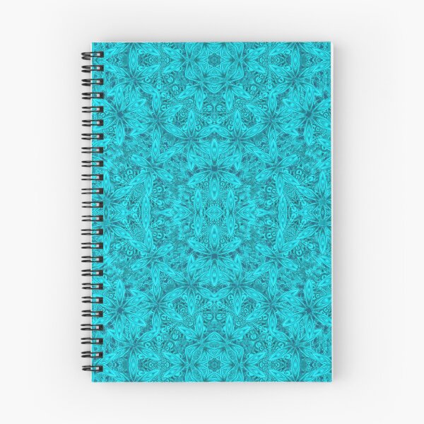 Item preview, Turquoise Teal Baroque Botanical Twist designed and sold by DesignLust.