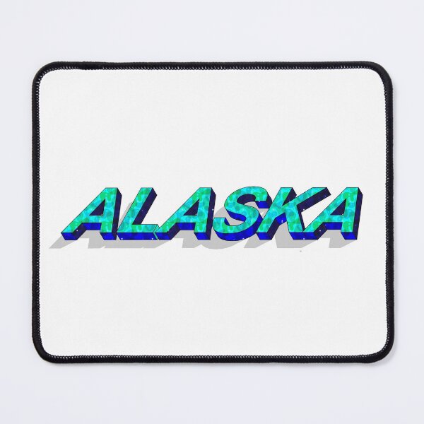 Item preview, Alaska state 3D text design  designed and sold by HBWOLFARTS.
