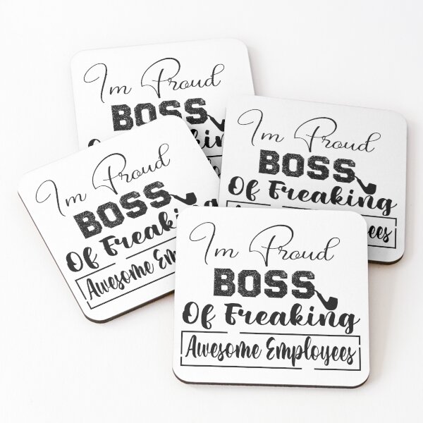 Item preview, I'm Proud Boss Of Freaking Awesome Employees designed and sold by KHABIRITI.