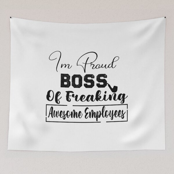 Item preview, I'm Proud Boss Of Freaking Awesome Employees designed and sold by KHABIRITI.
