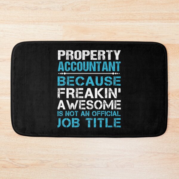 Item preview, Property Accountant T Shirt - Freaking Awesome Job Gift Item Tee designed and sold by oetate4774.