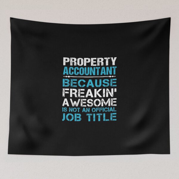 Item preview, Property Accountant T Shirt - Freaking Awesome Job Gift Item Tee designed and sold by oetate4774.