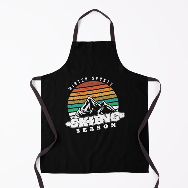 Item preview, Vintage Sunset Fun Skiing Season Ski Lover Cool Winter Sport designed and sold by MadrigueraSM-.