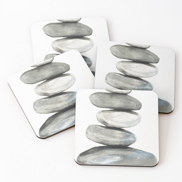 Item preview, Grey balancing rocks designed and sold by Myartspace.