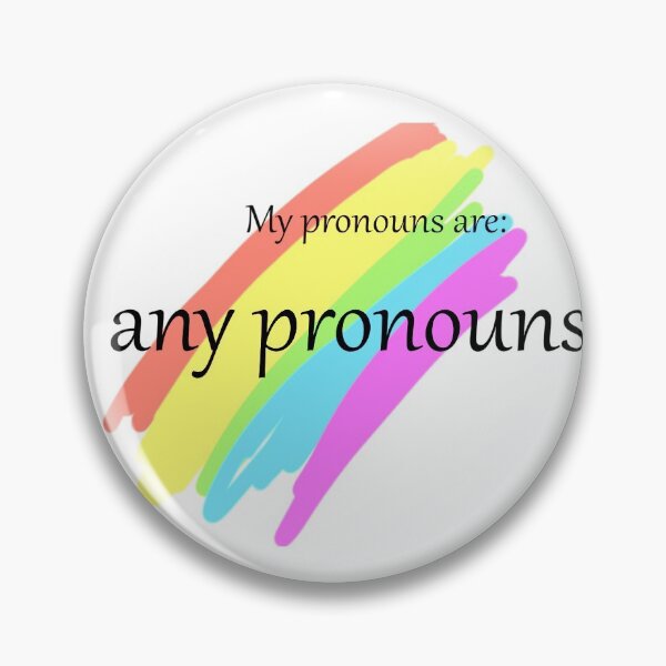 Item preview, Any pronouns designed and sold by multifandomart1.