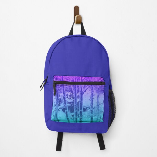 Item preview, Edited photo of tree trunks in the snow designed and sold by Pelikancrazy.