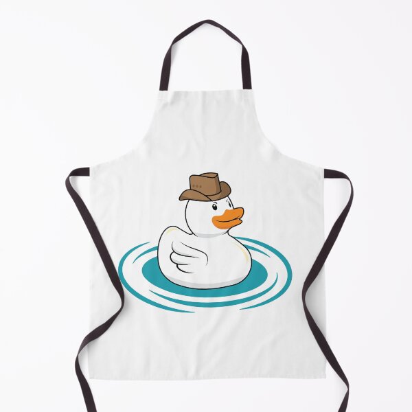 Item preview, Angry rubber duck with a cowboy hat designed and sold by Idyllio.