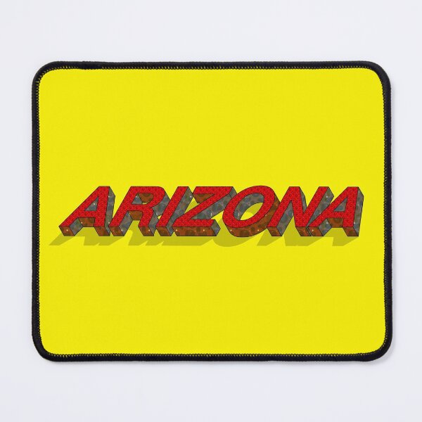 Item preview, Arizona state 3D text design designed and sold by HBWOLFARTS.