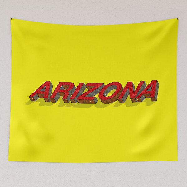 Item preview, Arizona state 3D text design  designed and sold by HBWOLFARTS.