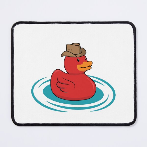 Item preview, Rubber duck with a cowboy hat designed and sold by Idyllio.