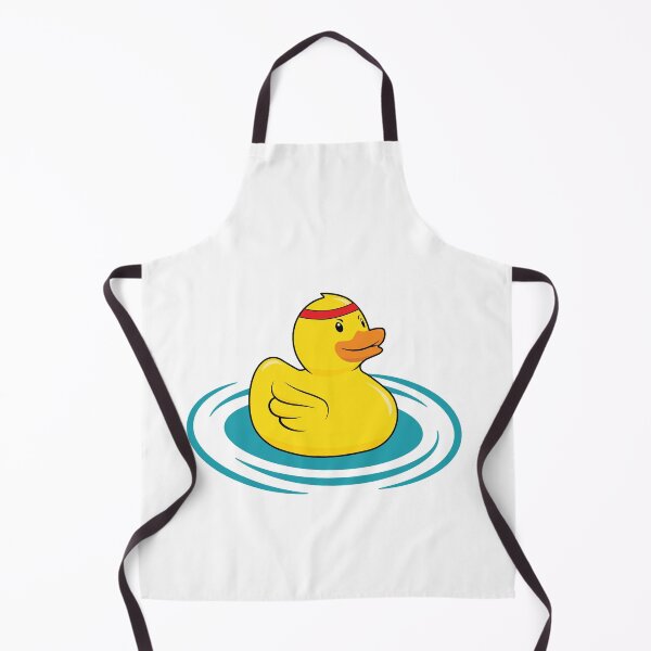 Item preview, Rubber duck with a sweatband designed and sold by Idyllio.