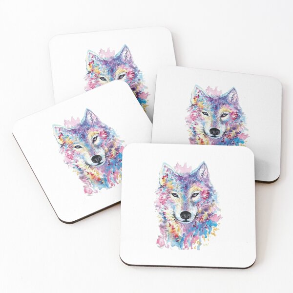 Item preview, Colorful Wolf designed and sold by Creativenetic.