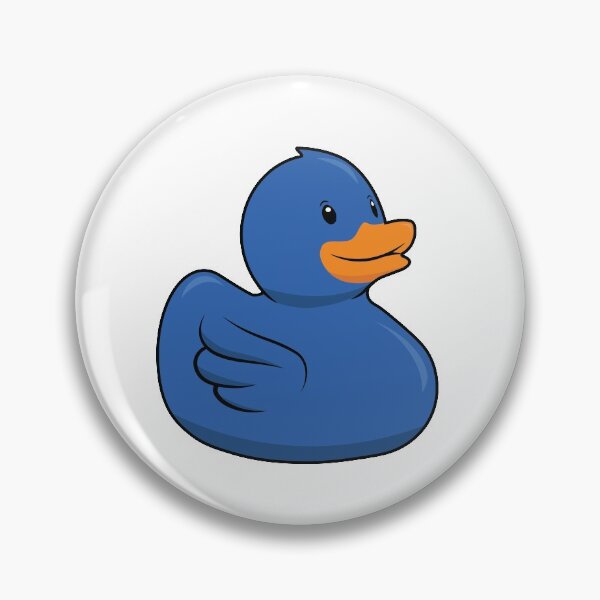 Item preview, Blue rubber duck designed and sold by Idyllio.