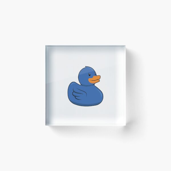 Item preview, Blue rubber duck designed and sold by Idyllio.