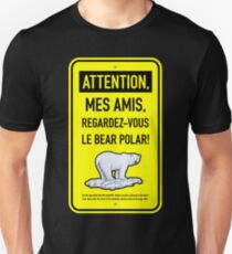 le bear polar sign/lemon Unisex T-Shirt