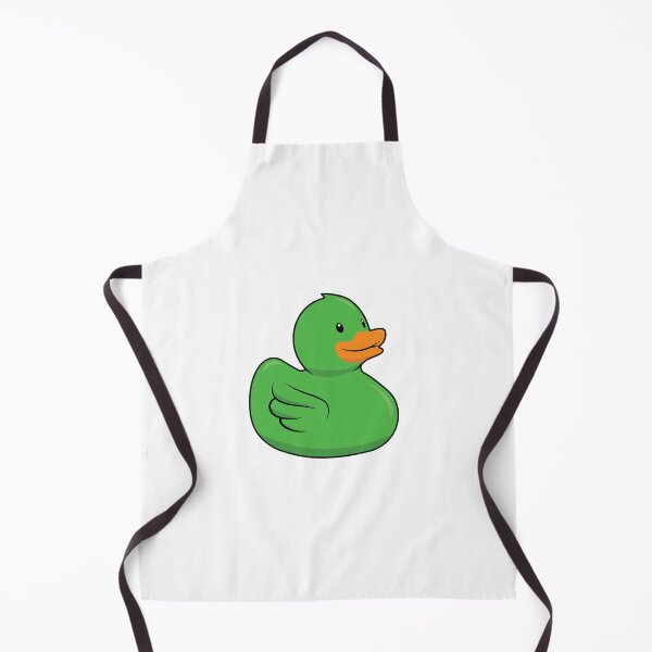 Item preview, Green rubber duck designed and sold by Idyllio.