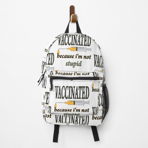 Item preview, Needle vaccinated Because I'm Not Stupid designed and sold by Designer-amjed.