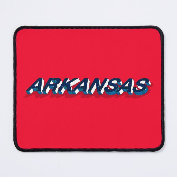 Item preview, Arkansas state 3D text design  designed and sold by HBWOLFARTS.
