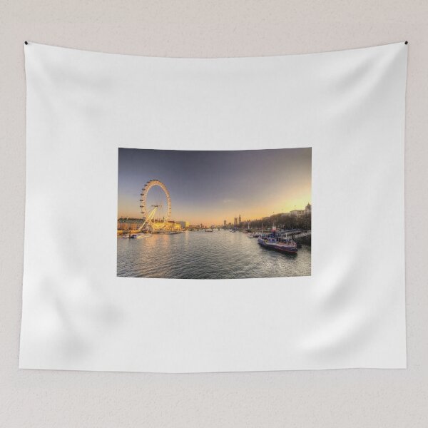 Item preview, Millenium Wheel dusk  designed and sold by hawkie.